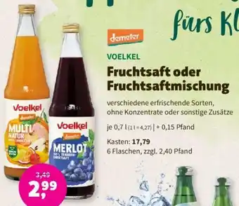 Denns BioMarkt demeter VOELKEL Fruchtsaft oder Fruchtsaftmischung 0,7 L Angebot