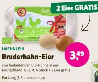 Denns BioMarkt HAEHNLEIN Bruderhahn-Eier Angebot