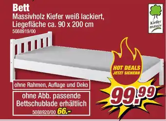 Poco Bett ca. 90 x 200 cm Angebot