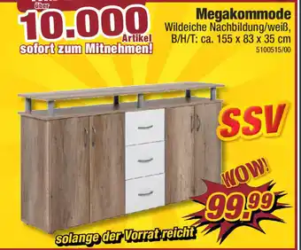 Poco Megakommode ca. 155 x 83 x 35 cm Angebot