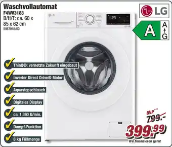 Poco LG Waschvollautomat ca. 60 x 85 x 62 cm Angebot