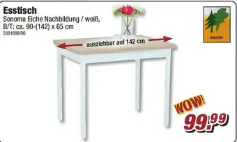 Poco Esstisch ca. 90-(142) x 65 cm Angebot