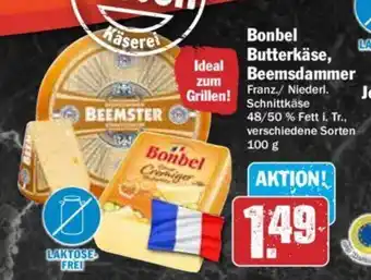 Hit Bonbel Butterkäse, Beemsdammer 100 g Angebot