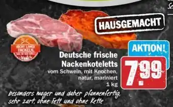 Hit Deutsche frische Nackenkoteletts 1 kg Angebot