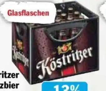 Hit Köstritzer Schwarzbier oder Kellerbier 20 x 0,5 l Angebot