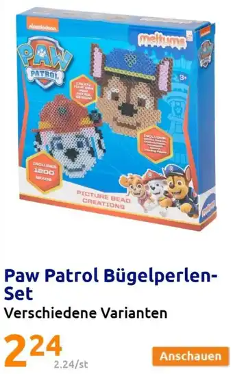 Action Paw Patrol Bügelperlen-Set Angebot