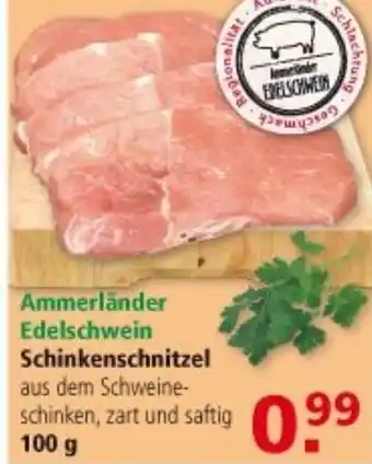 Multi Markt Ammerländer Edelschwein Schinkenschnitzel 100g Angebot