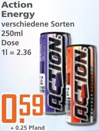 Klaas und Kock Action Energy 250ml Dose Angebot