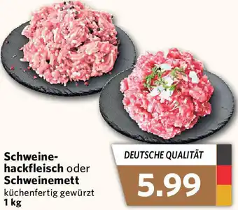 Combi Schweinehackfleisch oder Schweinemett 1 kg Angebot