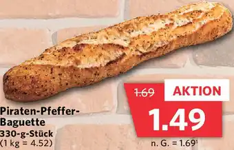 Combi Piraten-Pfeffer-Baguette 330-g-Stück Angebot