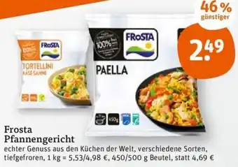 tegut Frosta Pfannengericht 450/500 g Beutel Angebot