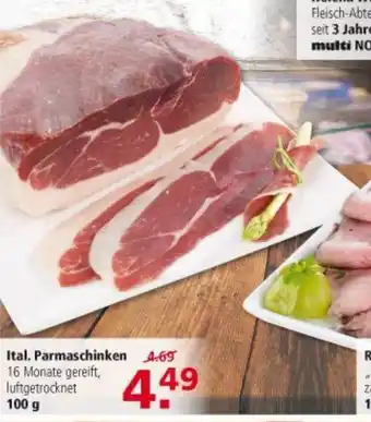 Multi Markt Ital. Parmaschinken 100g Angebot