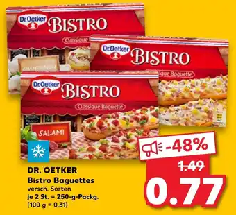 Kaufland Dr. oetker Bistro Baguettes Angebot