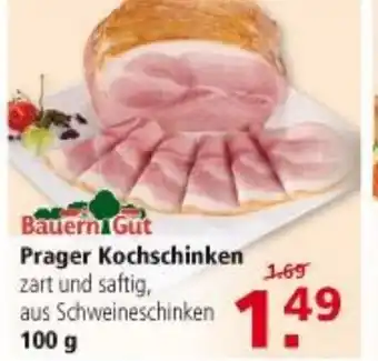 Multi Markt Bauern Gut Prager Kochschinken 100g Angebot