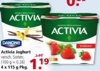 Multi Markt Danone Activia Joghurt 4x115g Angebot