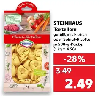 Kaufland Steinhaus Tortelloni Angebot