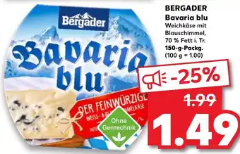 Kaufland Bergader Bavaria blu Angebot