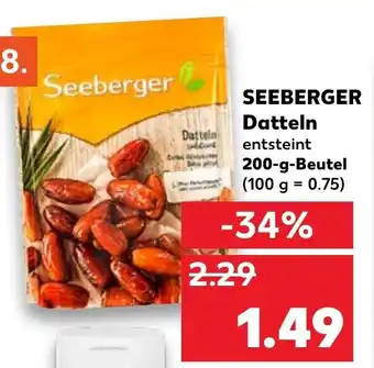 Kaufland Seeberger Datteln Angebot