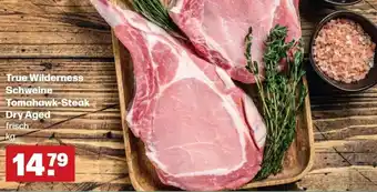 Handelshof True Wilderness Schweine Tomahawk-Steak Dry Aged Angebot
