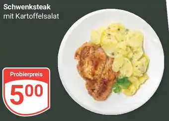 Globus Schwenksteak mit Kartoffelsalat Angebot