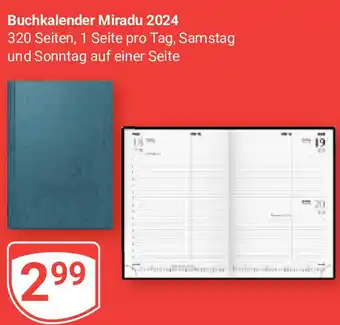 Globus Buchkalender Miradu 2024 Angebot