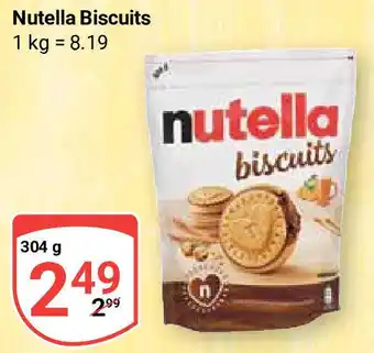 Globus Nutella Biscuits 304 g Angebot