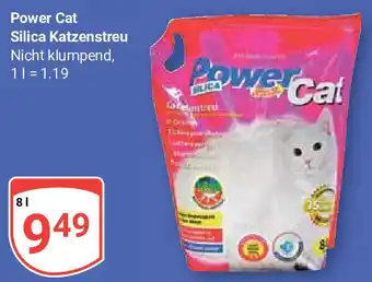 Globus Power Cat Silica Katzenstreu 8 L Angebot