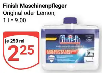 Globus Finish Maschinenpfleger 250 ml Angebot