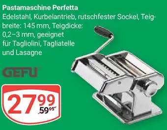 Globus GEFU Pastamaschine Perfetta Angebot