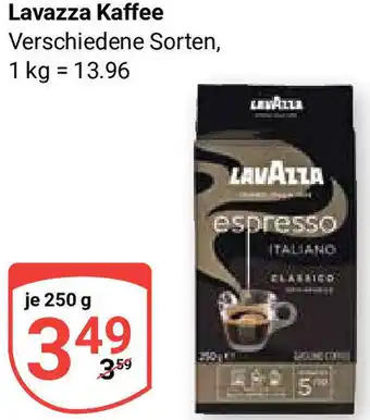 Globus Lavazza Kaffee 250 g Angebot