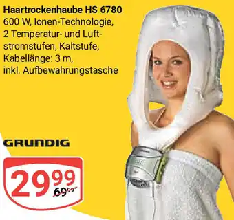 Globus GRUNDIG Haartrockenhaube HS 6780 Angebot