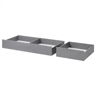 IKEA Hemnes bettkasten 2er-set grau lasiert Angebot