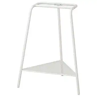 IKEA Mittcirkel / tillslag schreibtisch glänzende kiefernachbildung/weiß Angebot