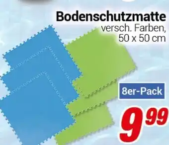 CENTERSHOP Bodenschutzmatteversch. Farben, 50 x 50 cm 50 x 50 cm Angebot