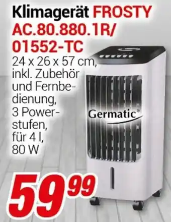 CENTERSHOP Klimagerät FROSTY 80W Angebot