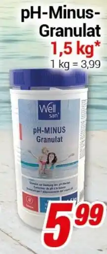 CENTERSHOP pH-Minus-Granulat 1,5 kg* Angebot