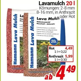 CENTERSHOP Lavamulch 20 l Angebot