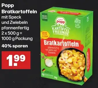 Handelshof Popp Bratkartoffeln 1000 g Packung Angebot