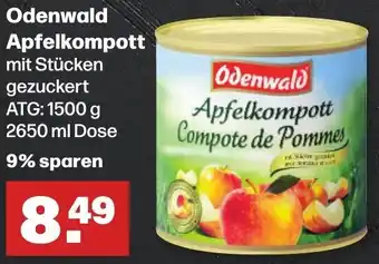 Handelshof Odenwald Apfelkompott 2650 ml Dose Angebot