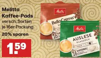 Handelshof Melitta Kaffee-Pads 16er-Packung Angebot