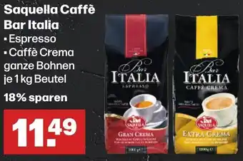 Handelshof Saquella Caffè Bar Italia 1 kg Beutel Angebot