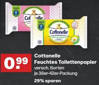 Handelshof Cottonelle Feuchtes Toilettenpapier 38er-42er-Packung Angebot