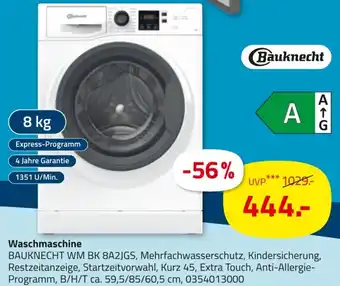 ROLLER Bauknecht Waschmaschine Angebot