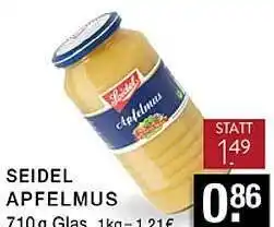 Edeka Zurheide Seidel Apfelmus Angebot