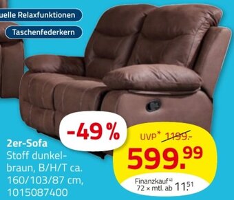 ROLLER 2er-Sofa Angebot