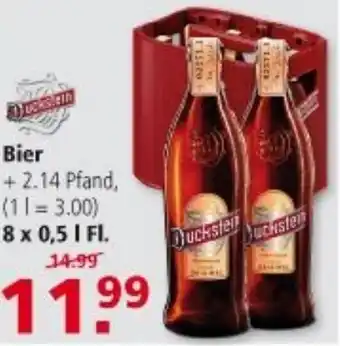 Multi Markt Duckstein Bier 8x0,5L Angebot