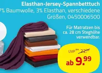 ROLLER Elasthan-Jersey-Spannbetttuch Angebot