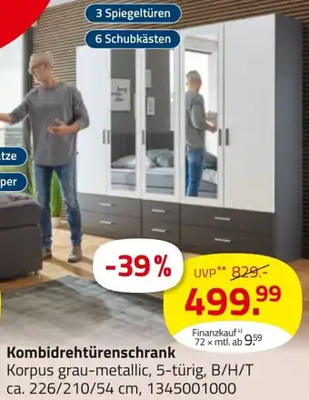 ROLLER Kombidrehtürenschrank Angebot