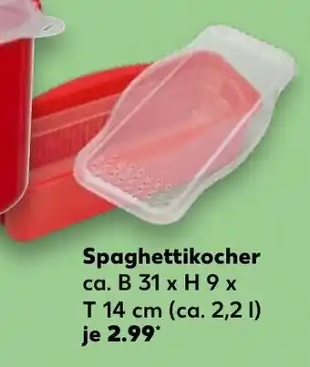 Kaufland Spaghettikocher Angebot