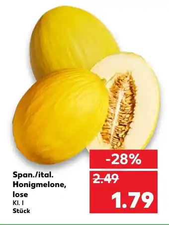 Kaufland Span./ital. Honigmelone, lose Angebot